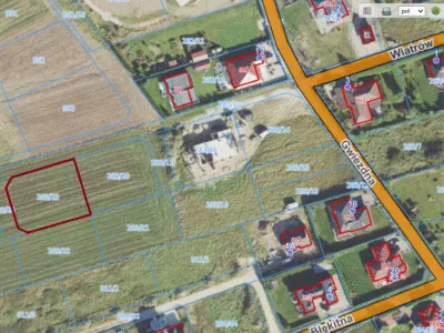 Działka 10.09 ar Jamno ul. Wiatrów MPZP